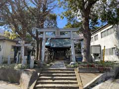 中山安房神社鳥居