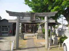 下新宿稲荷神社鳥居