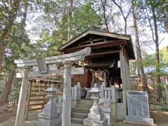 境内社御霊神社殿台天満宮