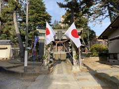 新田春日神社鳥居