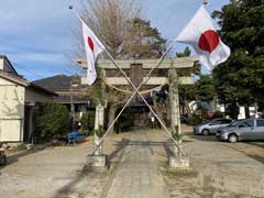 新田胡録神社鳥居