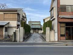 東昌寺参道