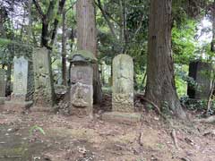 和泉鳥見神社庚申塔群