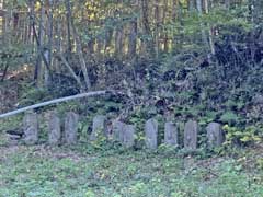 笠神熊野神社石仏群