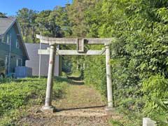 笠神蘇波鷹神社一鳥居