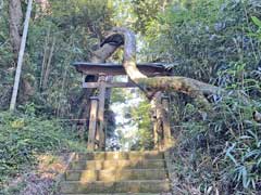 笠神蘇波鷹神社二鳥居