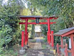 荒野雷公神社鳥居