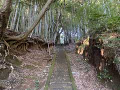 物木諏訪神社鳥居