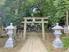 大森鳥見神社鳥居