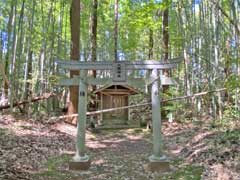 竜腹寺八坂神社鳥居