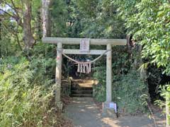 浦部皇太神宮社鳥居