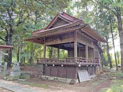 浦部鳥見神社神楽殿