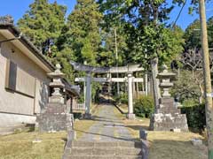 岩船八幡神社鳥居