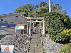 矢指戸飯繩神社鳥居