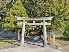 小佐部熊野神社鳥居