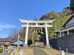 大井瀧内神社鳥居