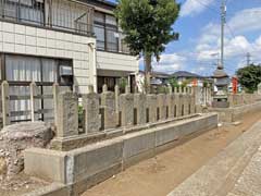 鎌ケ谷八幡神社境内百庚申