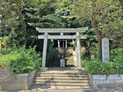 道野辺八幡神社鳥居