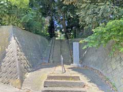 根頭神社参道