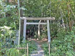 粟野三十番神社鳥居