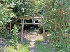 佐津間日枝神社鳥居