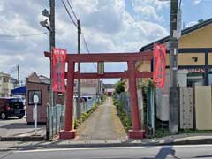 右京塚神社鳥居