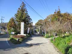 天津神明神社鳥居