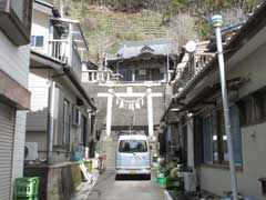 内浦八雲神社鳥居