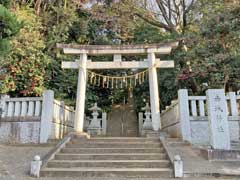 あけぼの赤城神社鳥居