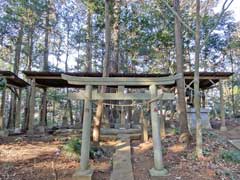 香取鳥見神社境内石祠群