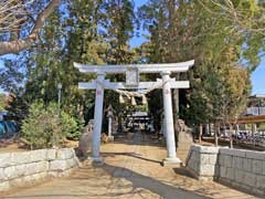 花野井香取神社鳥居