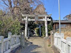 松ケ崎香取神社鳥居