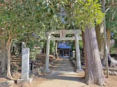 名戸ケ谷香取神社鳥居