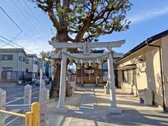 西原妙正神社鳥居