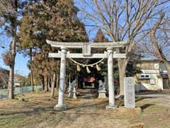 大青田香取神社鳥居