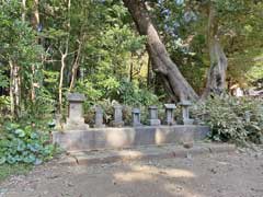 大井香取神社石祠群