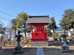 大島田安房栖神社庚申塔群