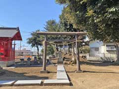 大島田安房栖神社庚申塔群