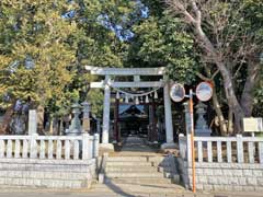 地主神社鳥居