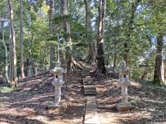 地主神社境内社浅間神社