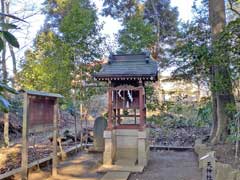 中新宿富士浅間神社境内社天神社