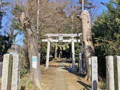 正連寺香取神社鳥居