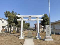 戸張香取神社鳥居