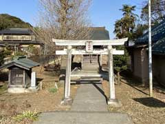 鷲野谷日枝社鳥居