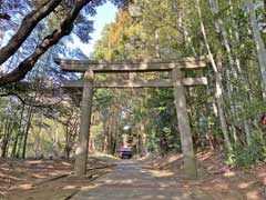 鷲野谷香取神社鳥居