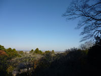 香取神宮香雲閣からの景色