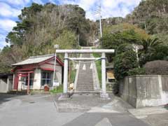 墨名熊野神社鳥居