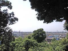 祥雲寺からの風景