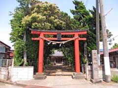 ⾙渕日枝神社鳥居