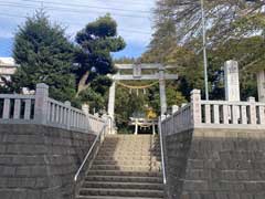 日暮白髭神社鳥居